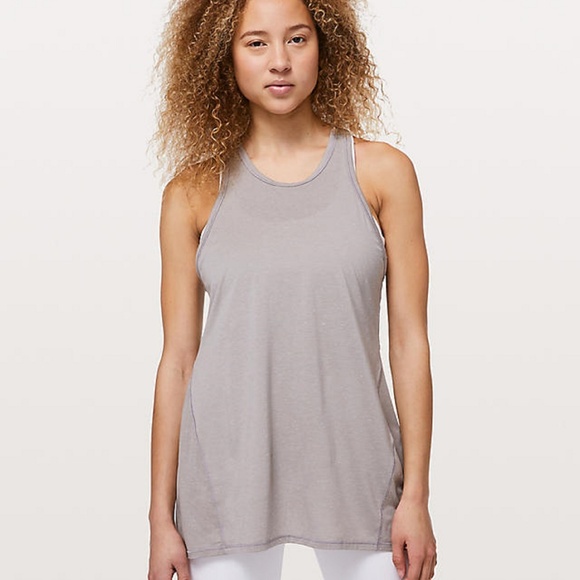 lululemon athletica Tops - Lululemon Athletica  Goal Up Tank Gray Size 10 New